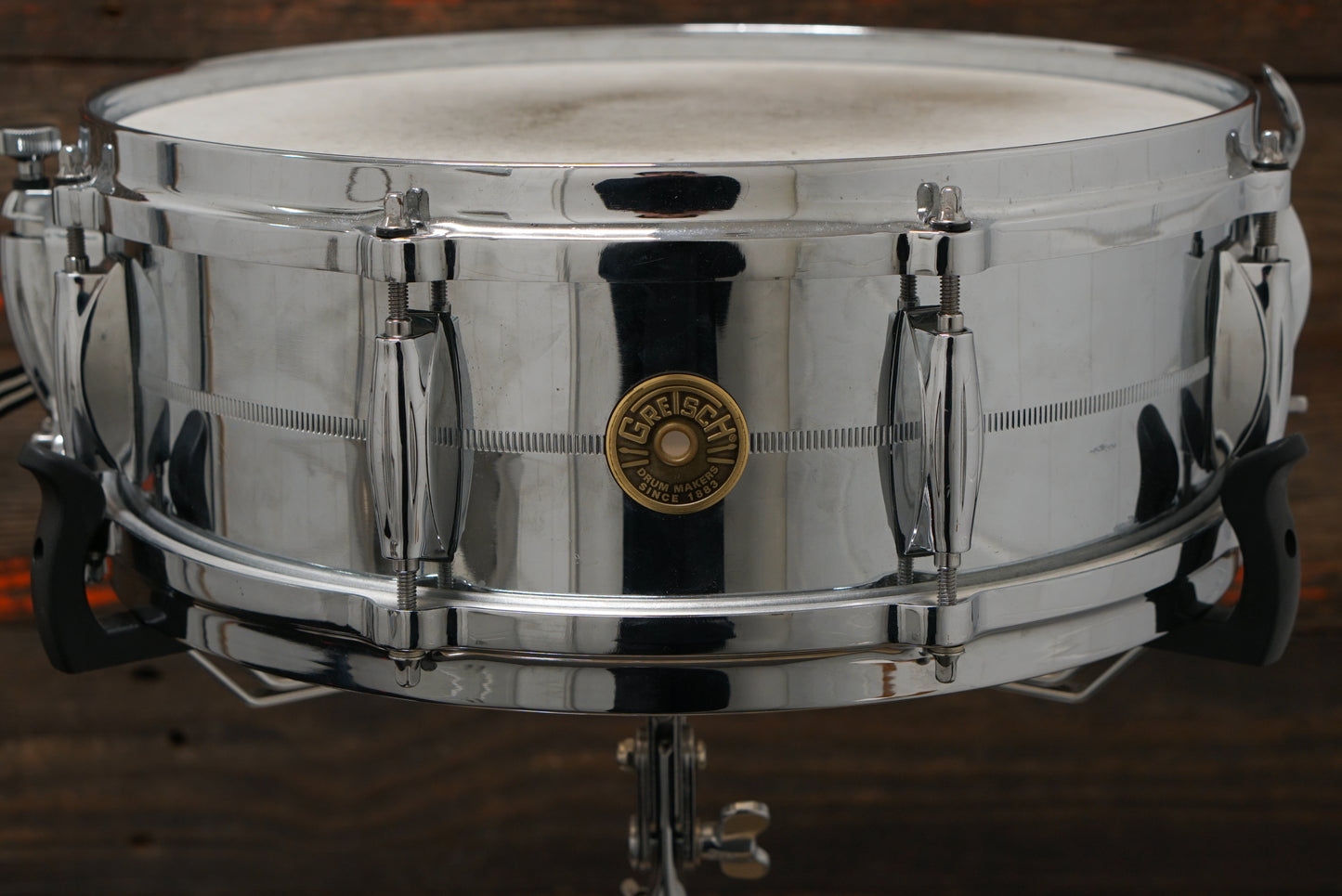 Gretsch 5x14" Chrome-Over-Brass Snare Drum