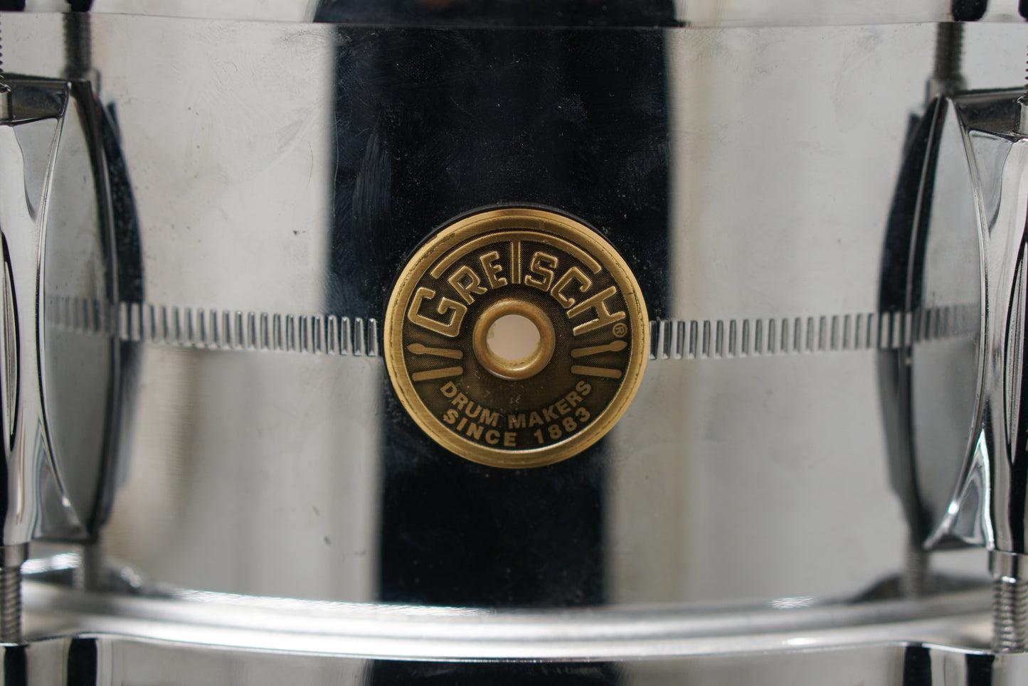 Gretsch 5x14" Chrome-Over-Brass Snare Drum