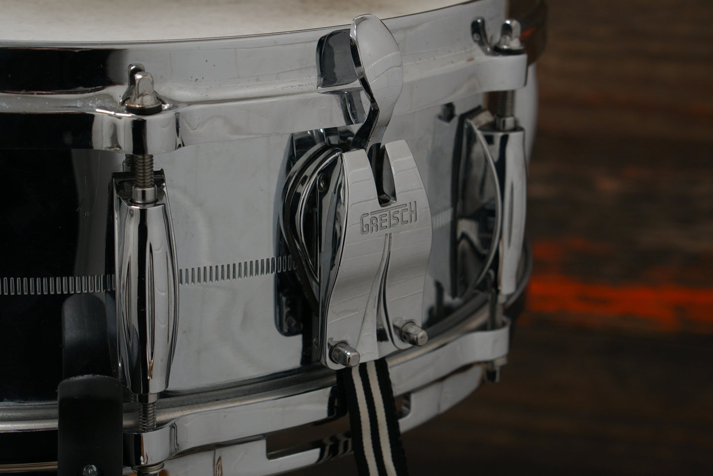 Gretsch 5x14" Chrome-Over-Brass Snare Drum
