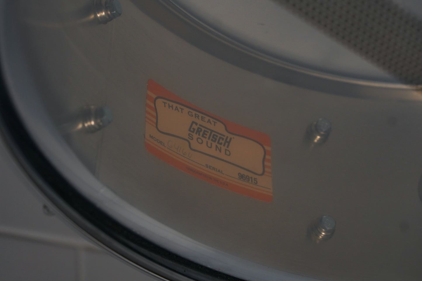 Gretsch 5x14" Chrome-Over-Brass Snare Drum