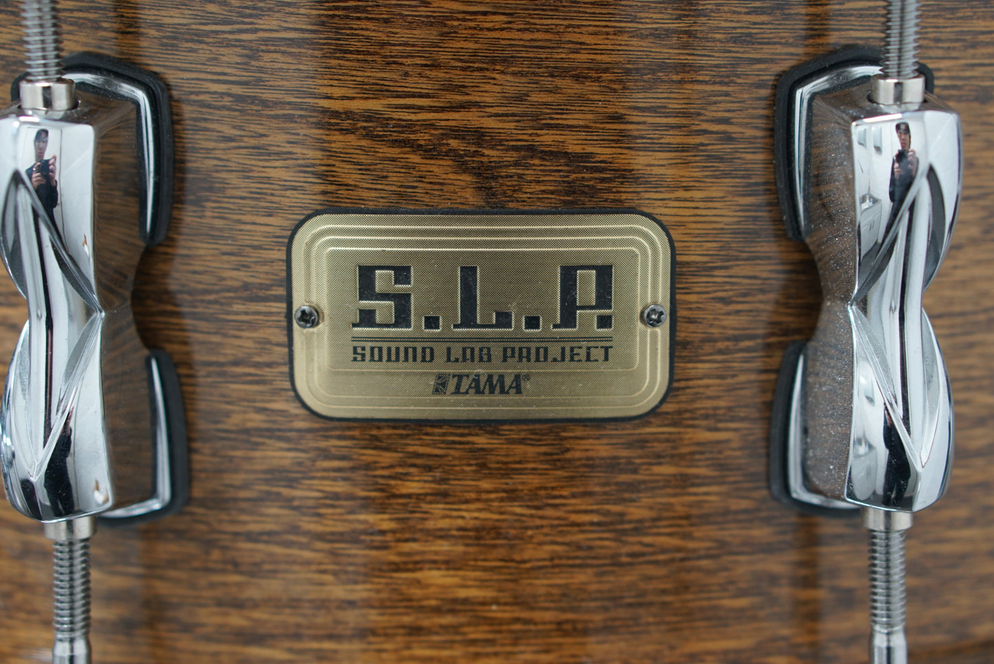 Tama 6.5x14" SLP Limited G-Hickory Snare Drum - Gloss Natural Elm