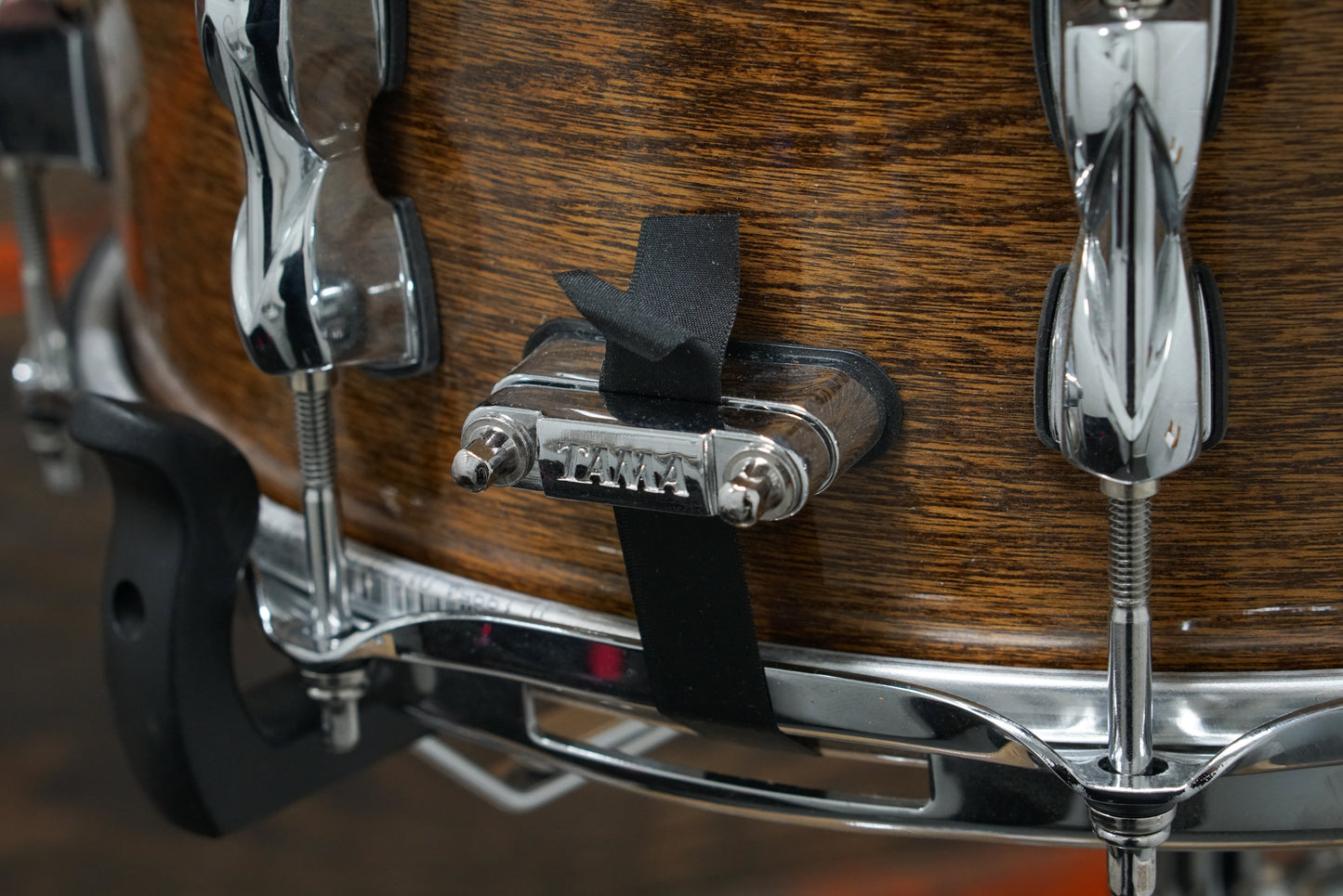 Tama 6.5x14" SLP Limited G-Hickory Snare Drum - Gloss Natural Elm