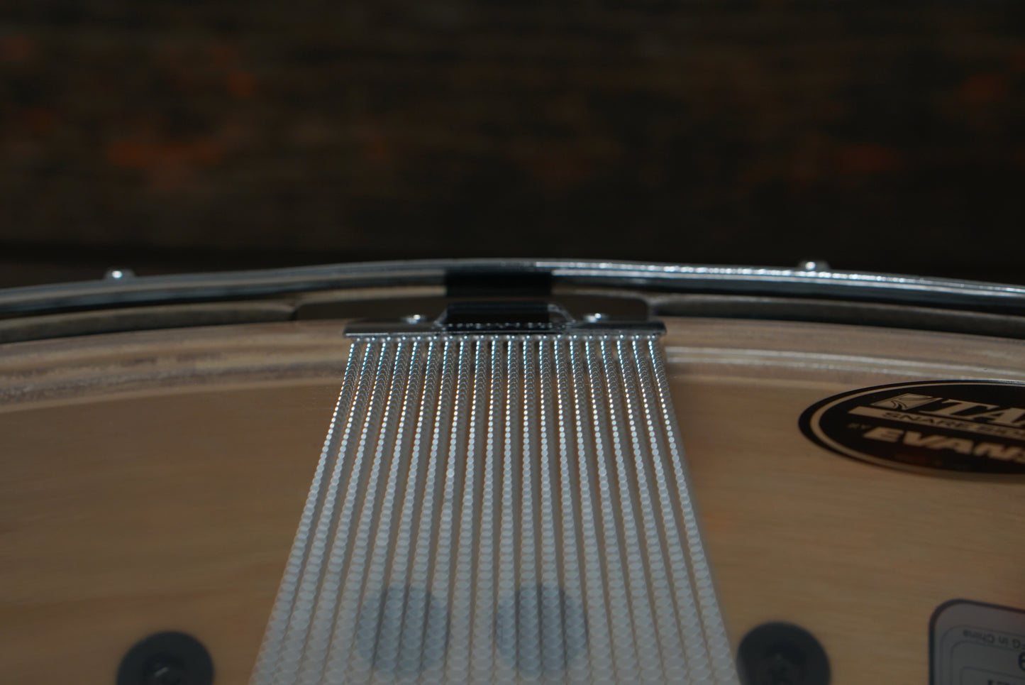 Tama 6.5x14" SLP Limited G-Hickory Snare Drum - Gloss Natural Elm