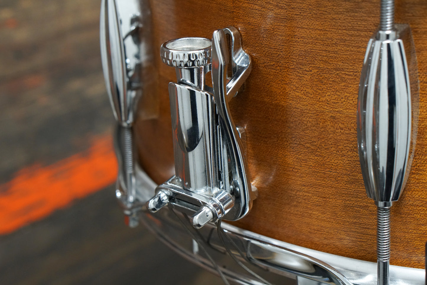 Joe Montineri 6.5x14" Mahogany Snare Drum