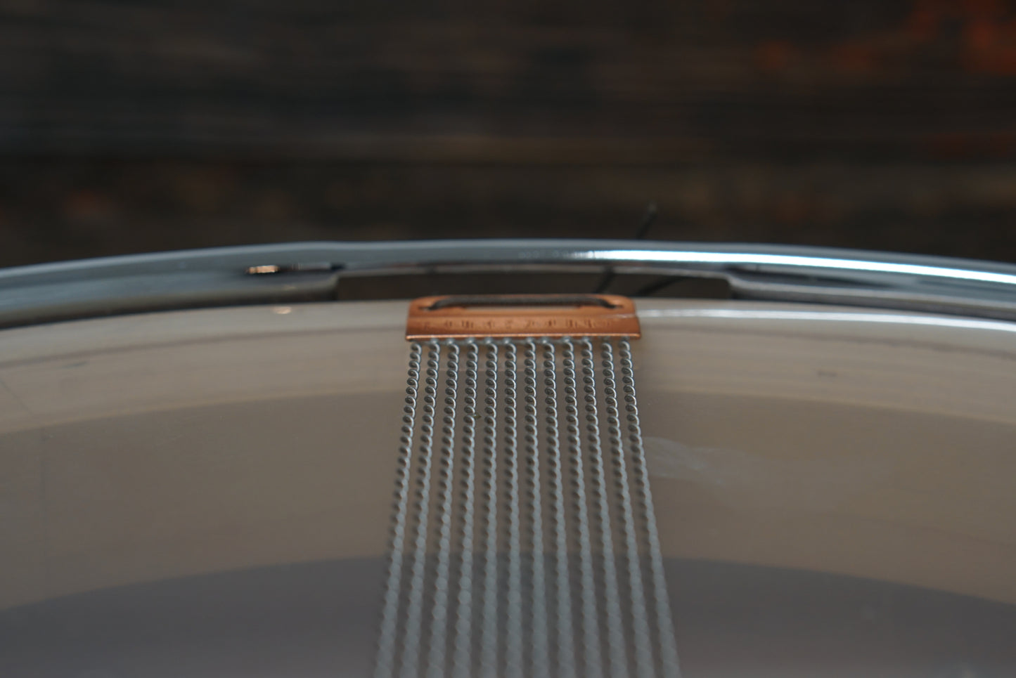 Joe Montineri 6.5x14" Mahogany Snare Drum