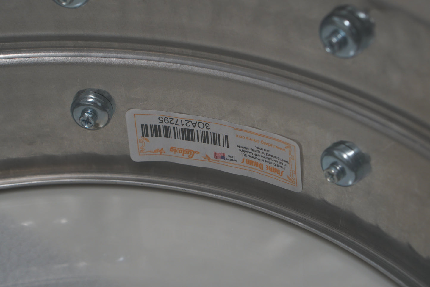 Ludwig 5x14" Acrophonic Hammered Special Edition Snare Drum - LA404K