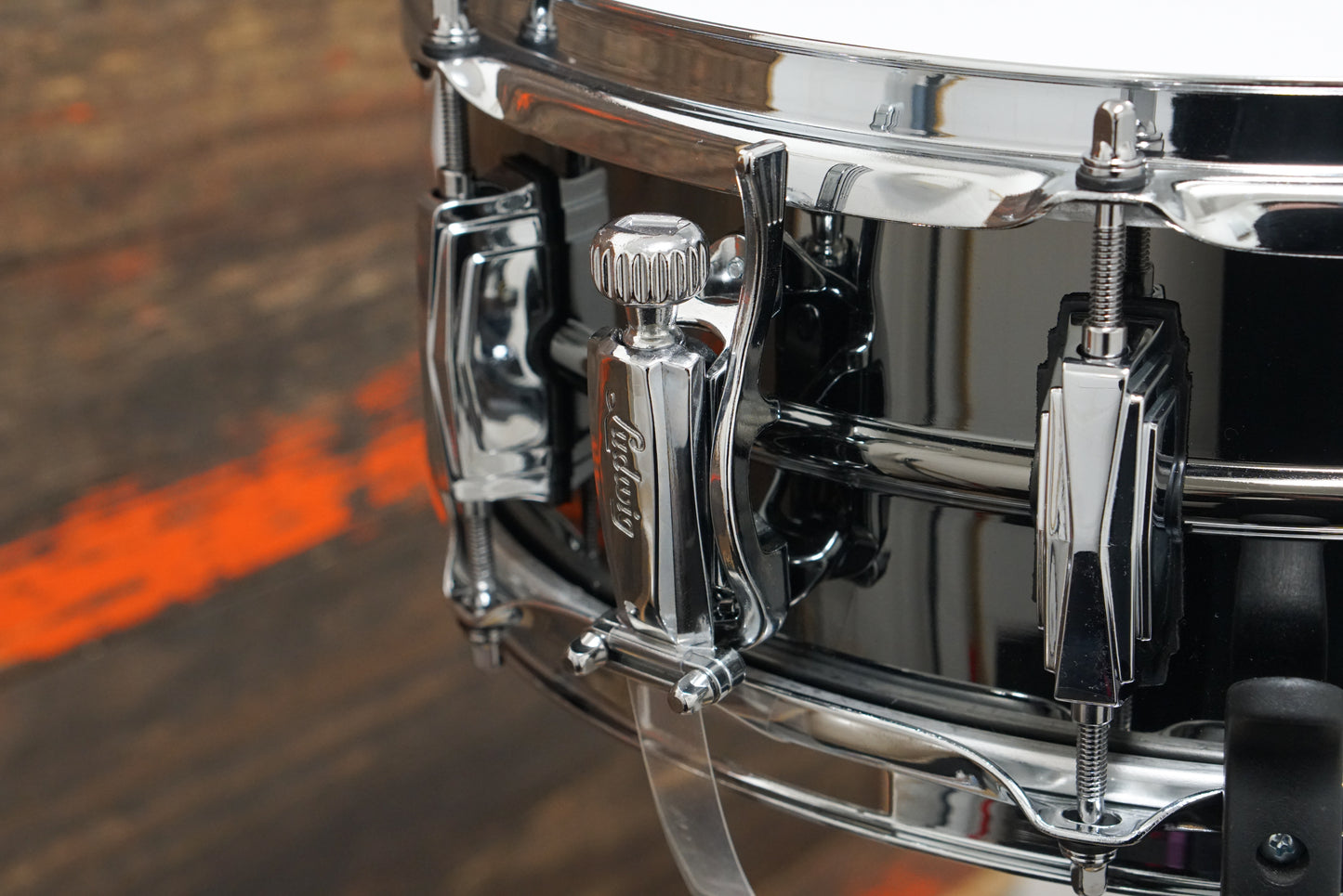 Ludwig 5x14" Black Beauty 8-lug Snare Drum (LB414)