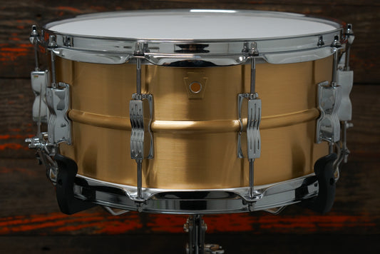 Ludwig 6.5x14" Brushed "Acro Bronze" Snare Drum - LZ654BM