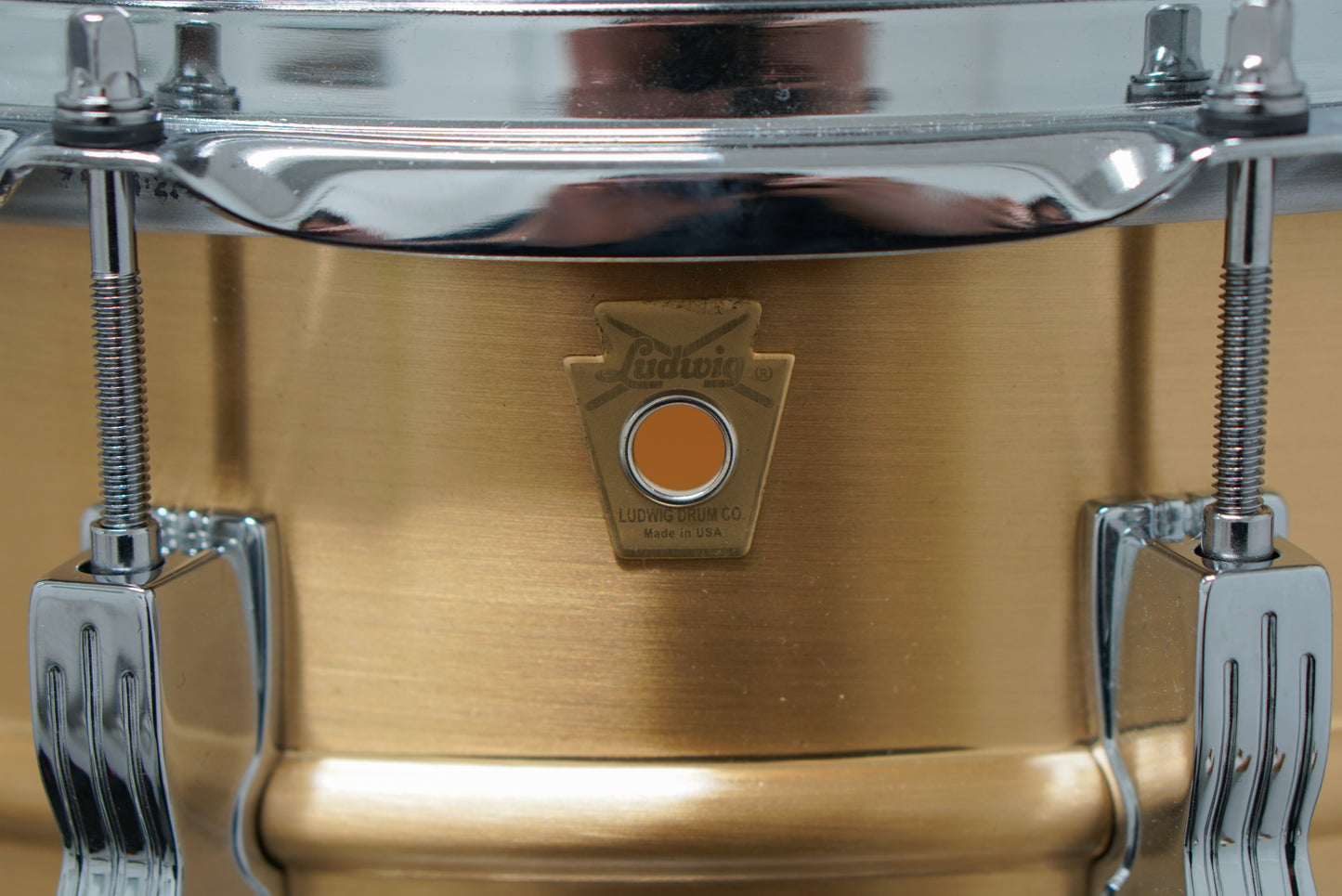 Ludwig 6.5x14" Brushed "Acro Bronze" Snare Drum - LZ654BM