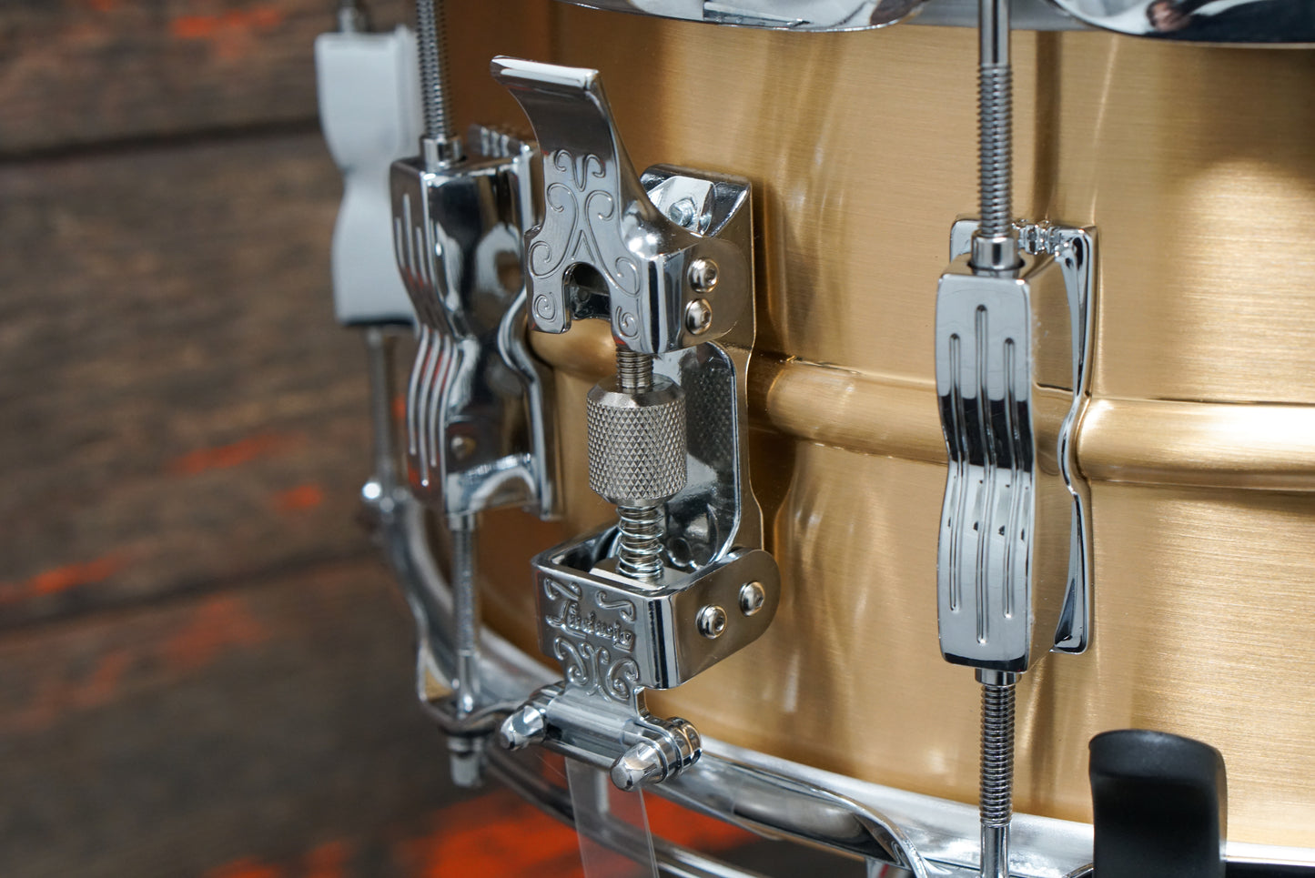 Ludwig 6.5x14" Brushed "Acro Bronze" Snare Drum - LZ654BM