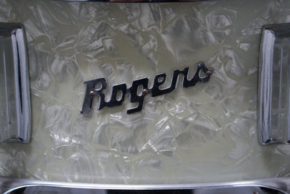 Rogers 5x14" Powertone Snare Drum - 1960s White Marine Pearl