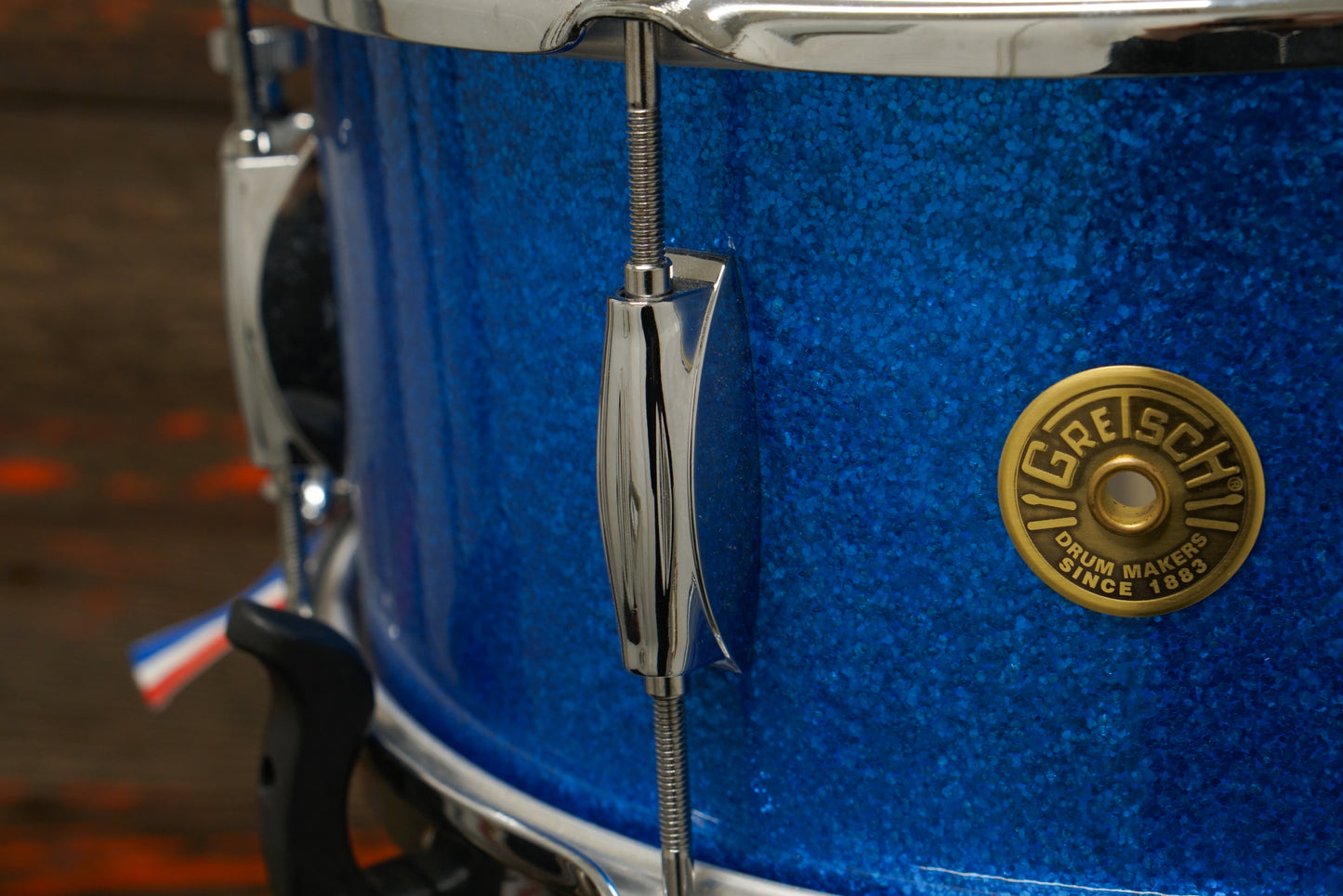 Gretsch 6.5x14" Broadkaster Snare Drum - Blue Sparkle
