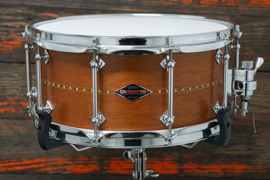 Craviotto 6.5x14" Mahogany Snare Drum - BB/BB Edges