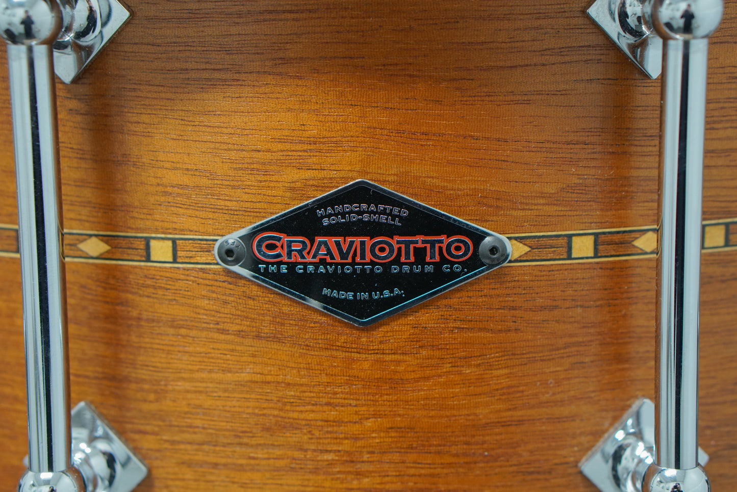 Craviotto 6.5x14" Mahogany Snare Drum - BB/BB Edges