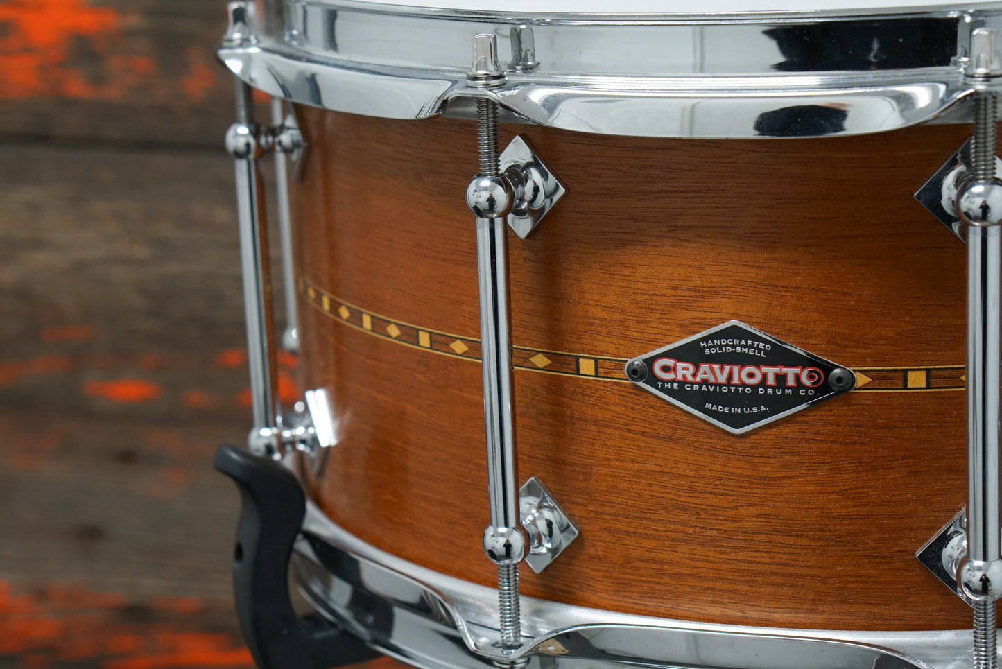 Craviotto 6.5x14" Mahogany Snare Drum - BB/BB Edges