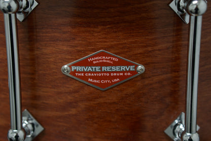 Craviotto 6.5x14" Private Reserve Bubinga Snare Drum