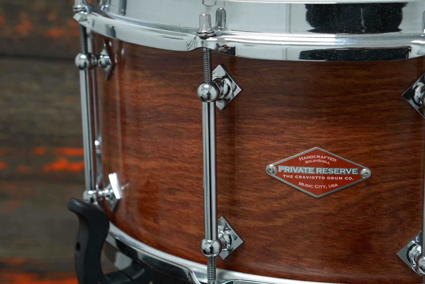 Craviotto 6.5x14" Private Reserve Bubinga Snare Drum