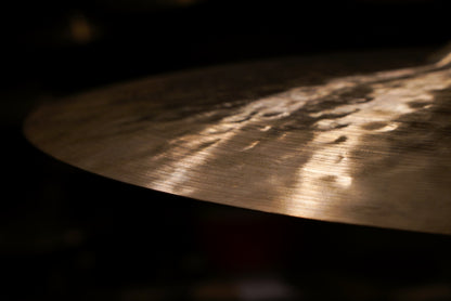 Zildjian 22" Sound Lab Prototype Hi Bell Thin Low Ride Cymbal - 2306g - Owned by Al Foster