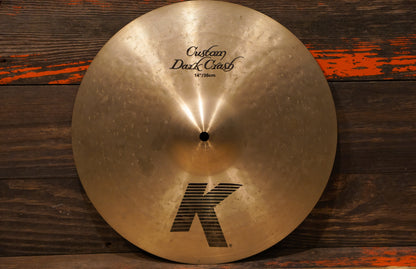 Zildjian 14" K. Custom Dark Crash Cymbal - 744g