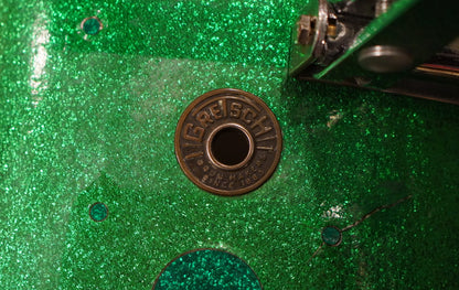 Gretsch 12/14/18/4x14" Round Badge Drum Set - 1950s Green Sparkle
