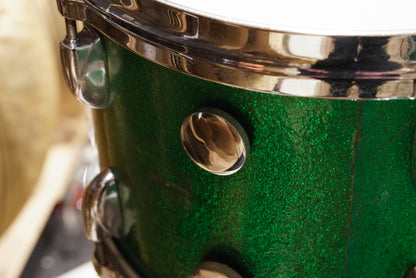 Gretsch 12/14/18/4x14" Round Badge Drum Set - 1950s Green Sparkle