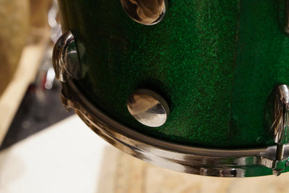Gretsch 12/14/18/4x14" Round Badge Drum Set - 1950s Green Sparkle