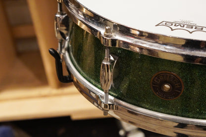 Gretsch 12/14/18/4x14" Round Badge Drum Set - 1950s Green Sparkle