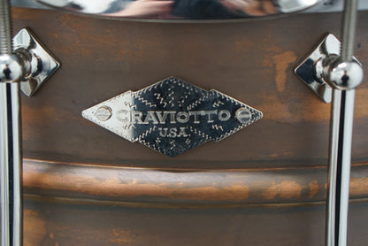 Craviotto 6.5x14" AK Masters Metal Copper Snare Drum - #20/50