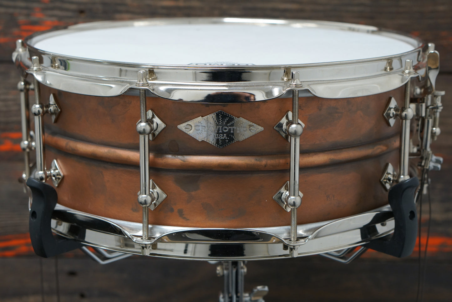 Craviotto 5.5x14" AK Masters Metal Copper Snare Drum - #8/50