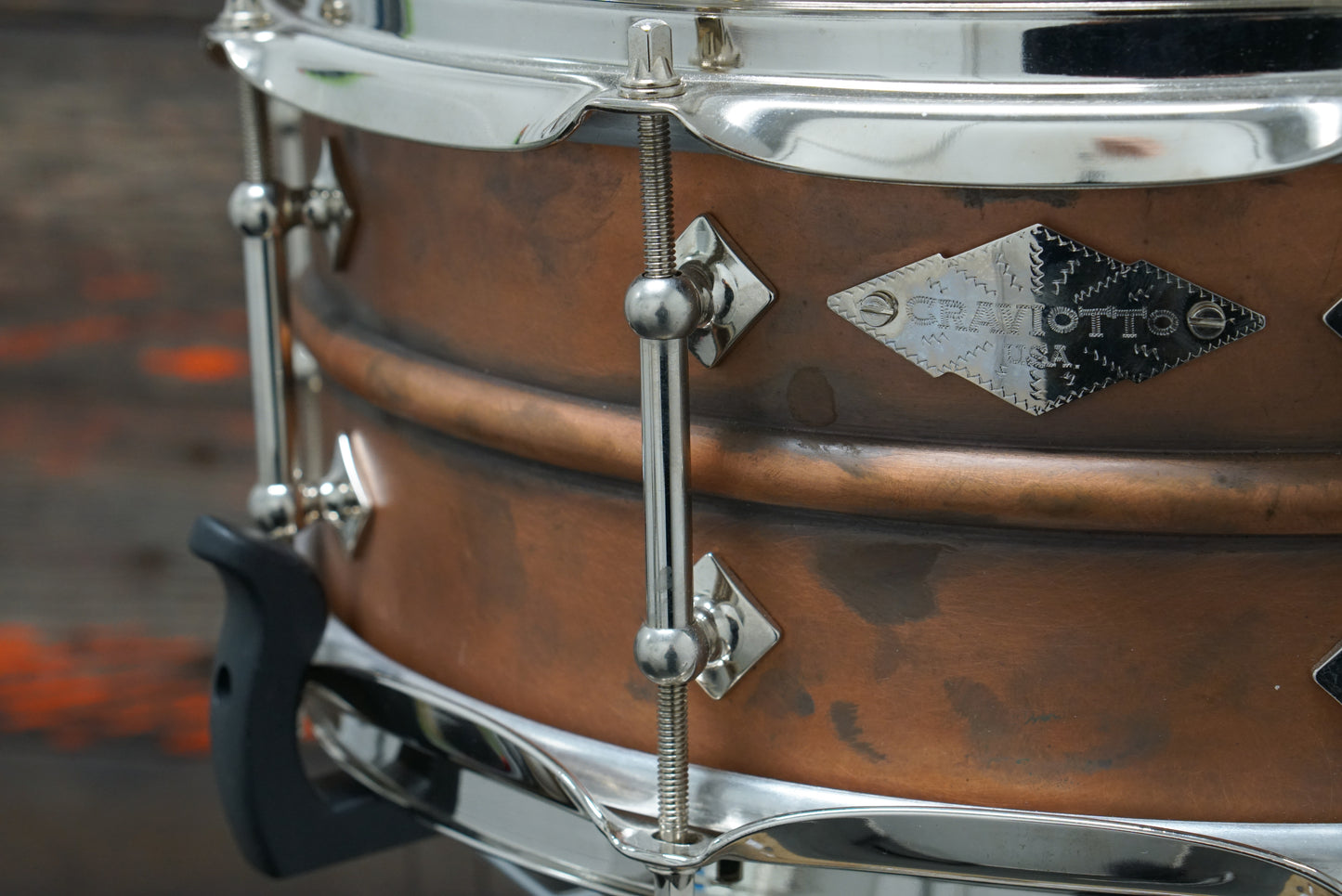 Craviotto 5.5x14" AK Masters Metal Copper Snare Drum - #8/50