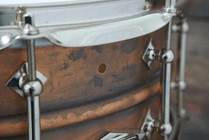Craviotto 5.5x14" AK Masters Metal Copper Snare Drum - #8/50