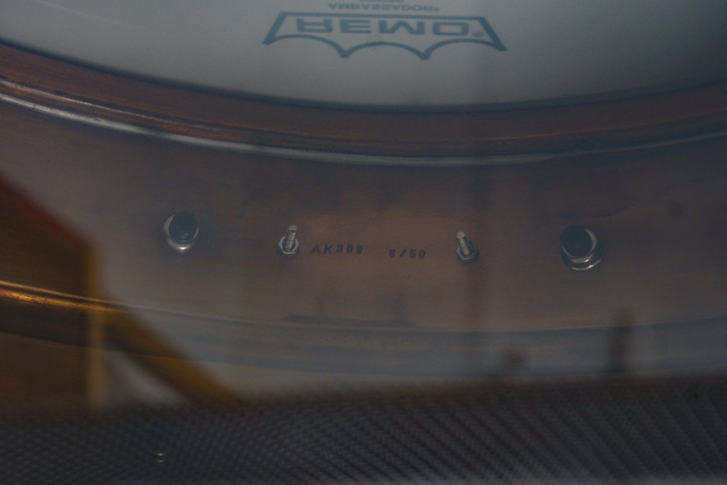 Craviotto 5.5x14" AK Masters Metal Copper Snare Drum - #8/50