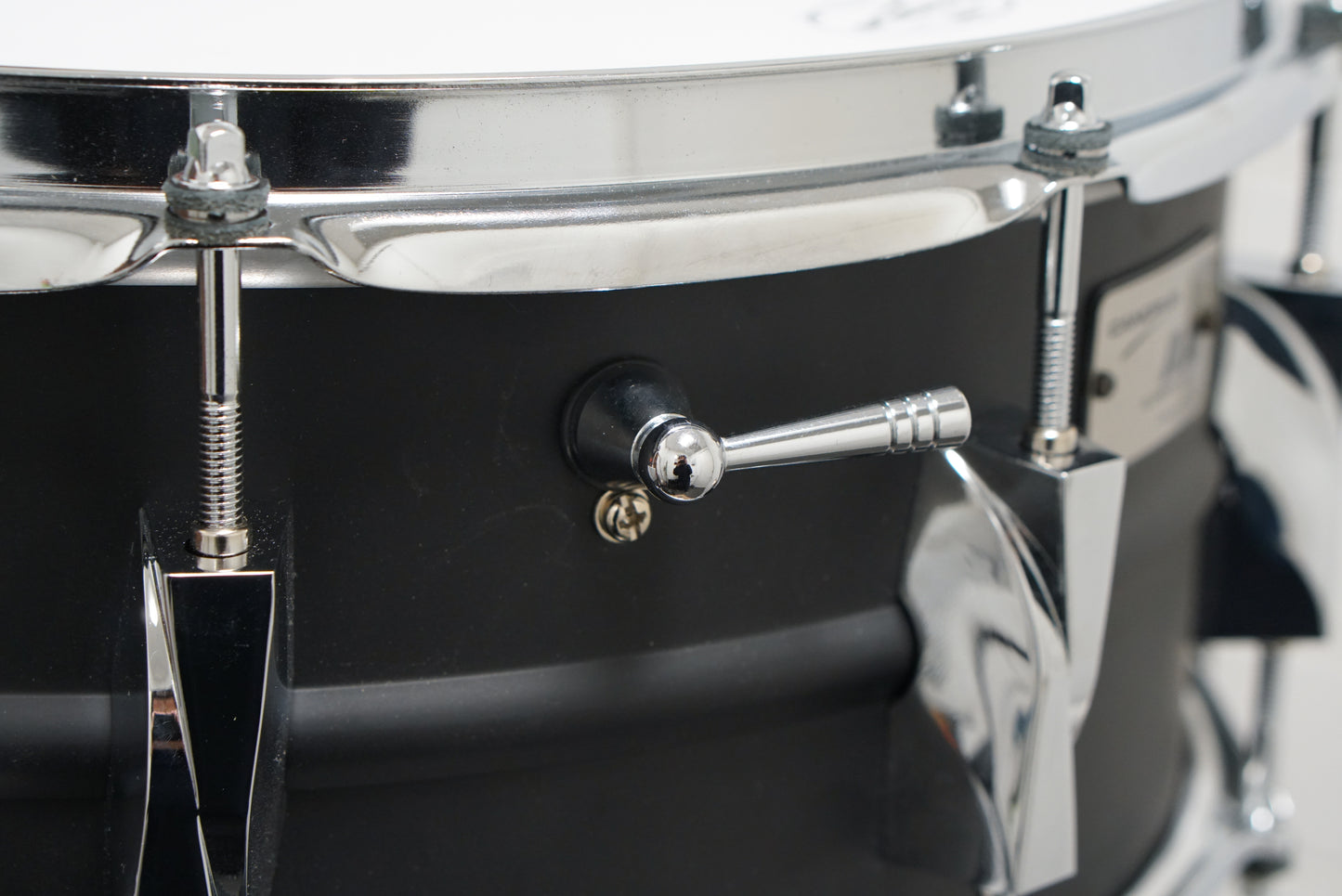 Canopus 6x14" Aluminum Alloy Snare Drum - Jet Black
