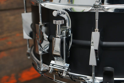 Canopus 6x14" Aluminum Alloy Snare Drum - Jet Black