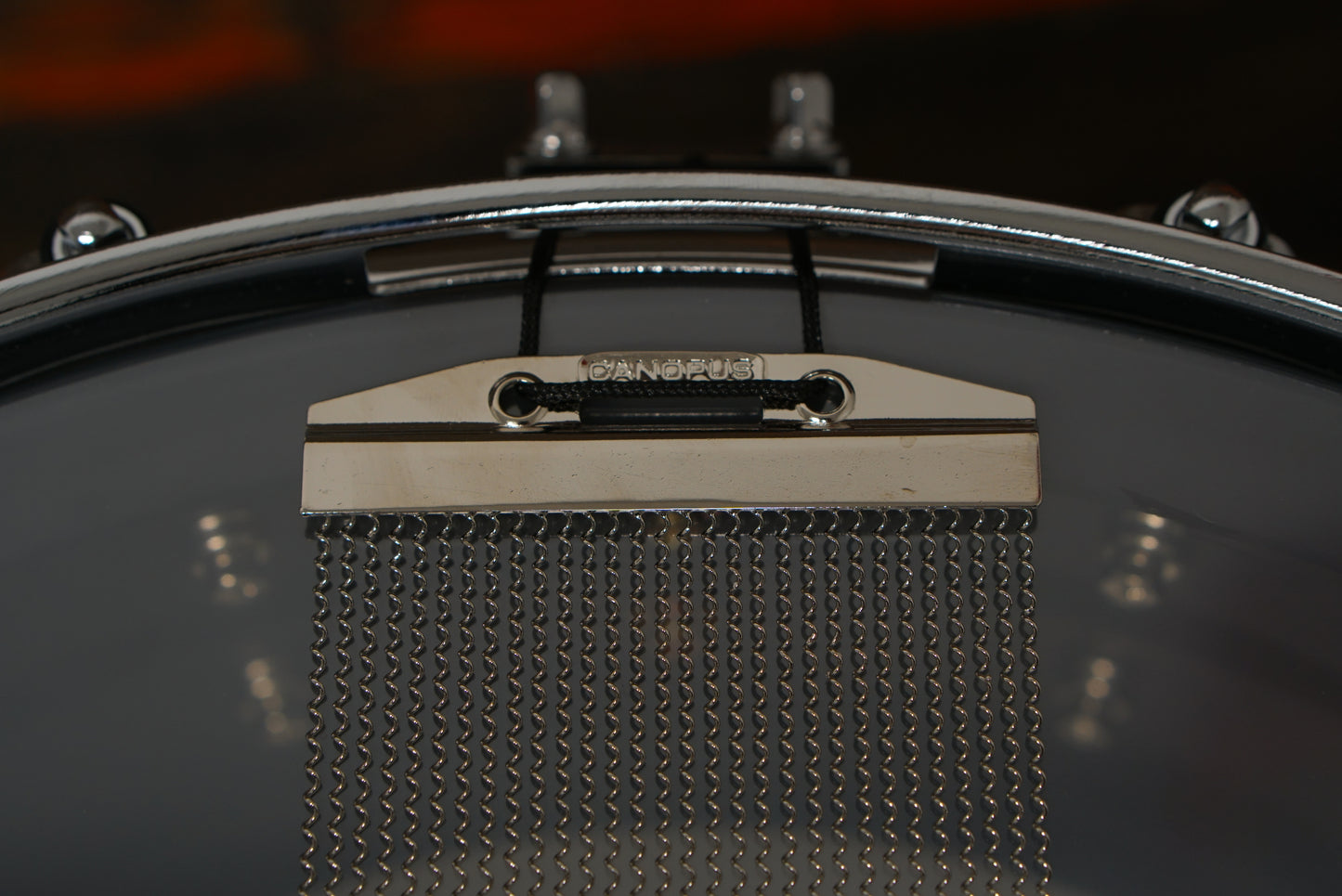 Canopus 6x14" Aluminum Alloy Snare Drum - Jet Black