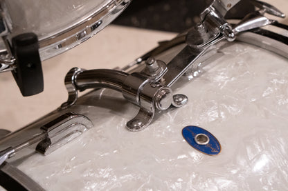 Leedy 12/14/20" Drum Set - 1960s White Marine Pearl