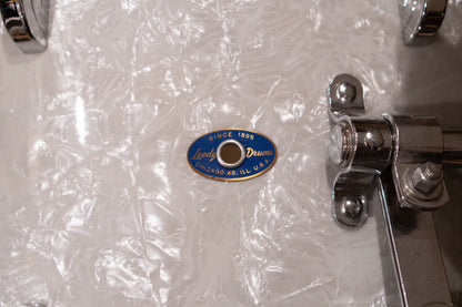 Leedy 12/14/20" Drum Set - 1960s White Marine Pearl