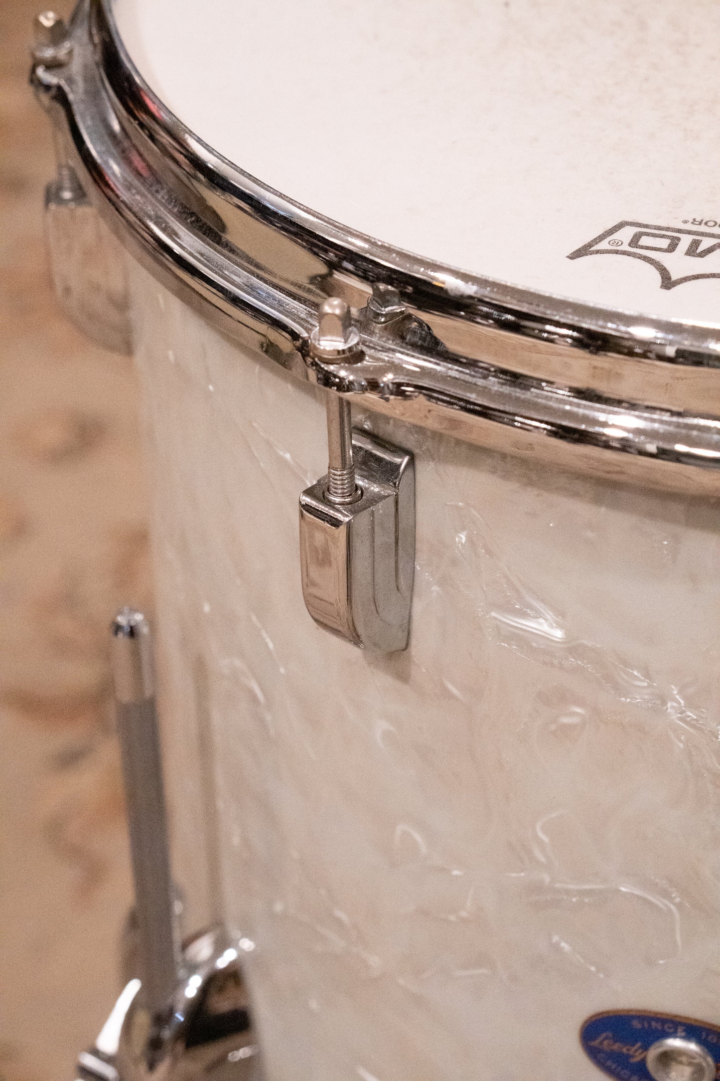 Leedy 12/14/20" Drum Set - 1960s White Marine Pearl