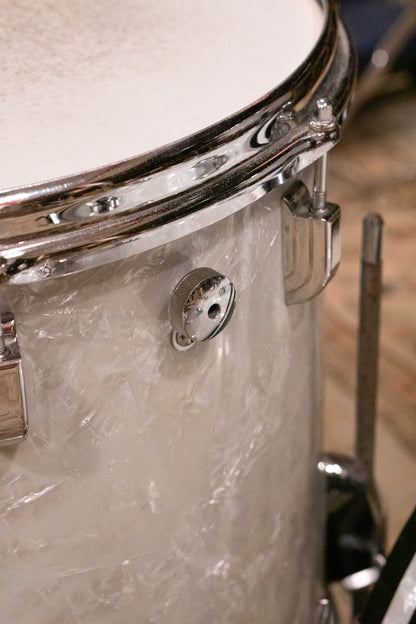 Leedy 12/14/20" Drum Set - 1960s White Marine Pearl