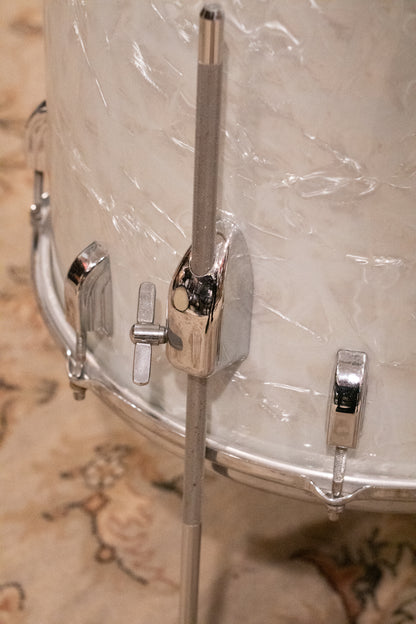Leedy 12/14/20" Drum Set - 1960s White Marine Pearl