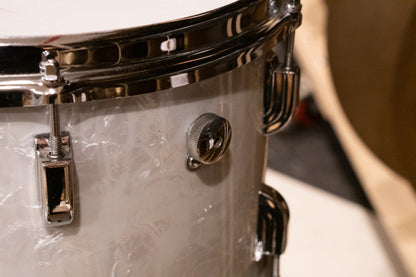Leedy 12/14/20" Drum Set - 1960s White Marine Pearl