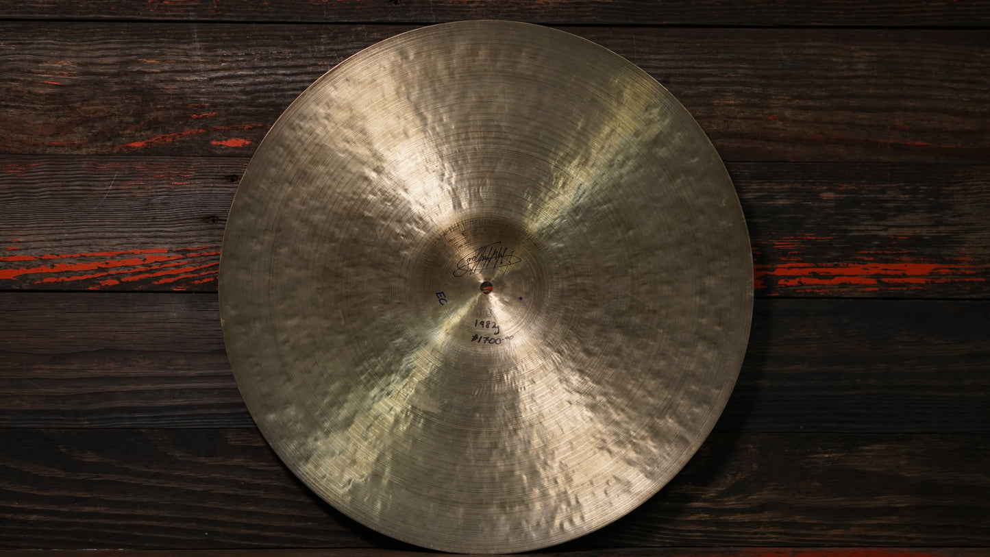 Zildjian 20" K. Istanbul 1970s Ride Cymbal - 1982g