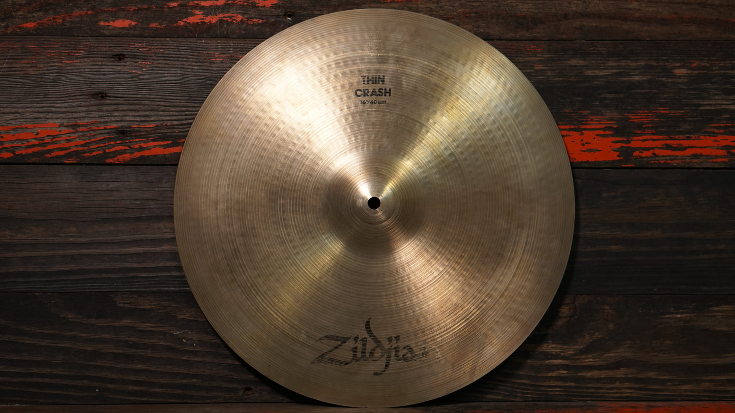Zildjian 16" Avedis Thin Crash Cymbal - 1018g