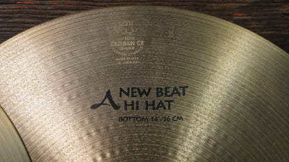 Zildjian 14" Avedis New Beat Hi-Hat Cymbals - 1046/1442g