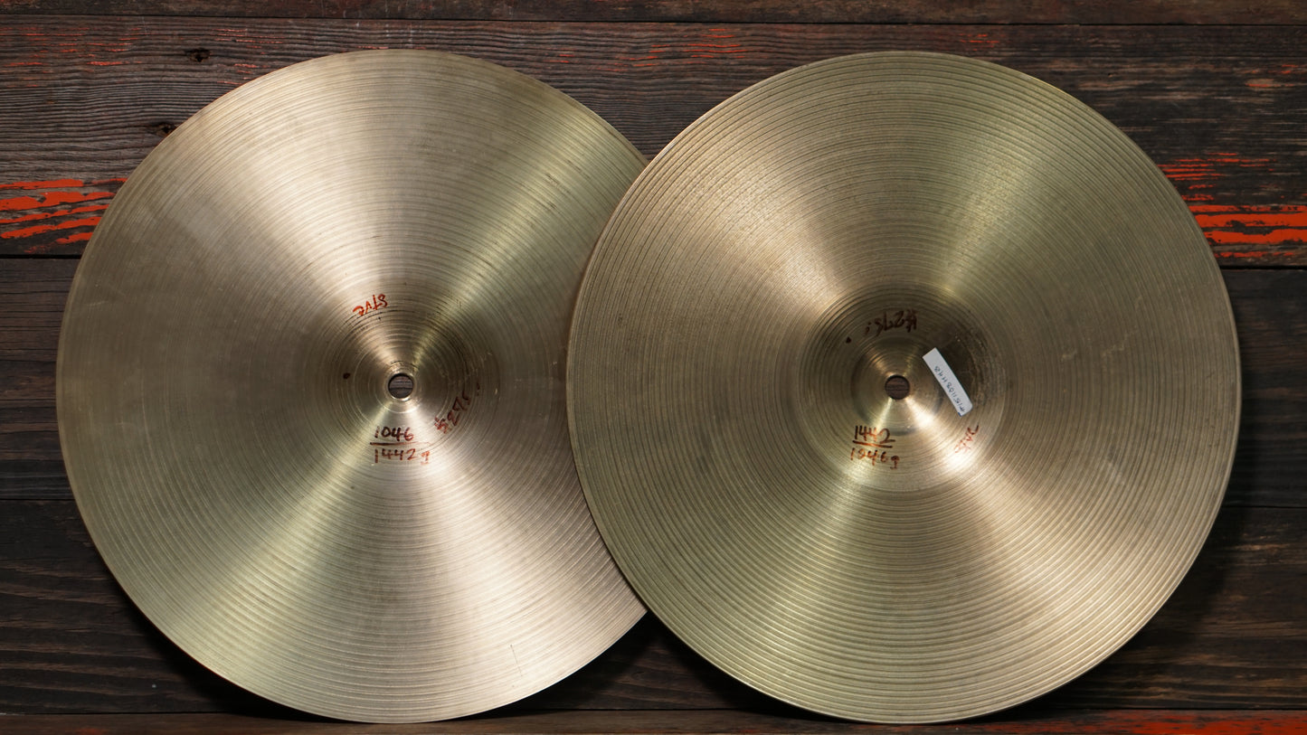 Zildjian 14" Avedis New Beat Hi-Hat Cymbals - 1046/1442g