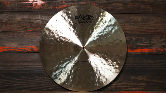 Paiste 22" Masters Dark Ride Cymbal - 2646g