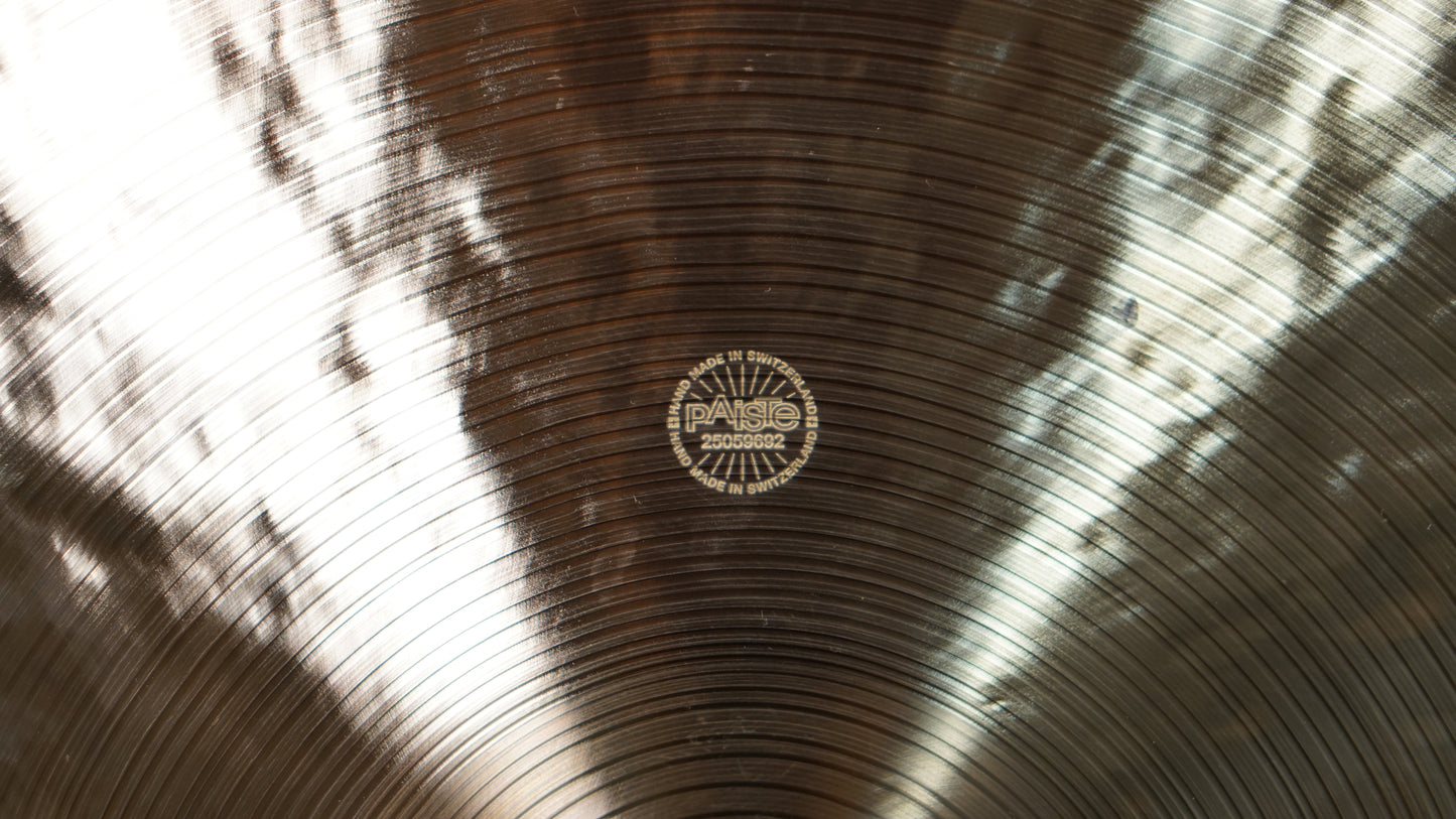 Paiste 22" Masters Dark Ride Cymbal - 2646g