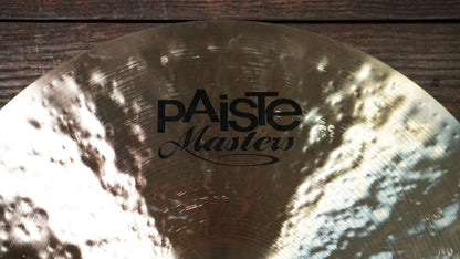 Paiste 20" Masters Dark Ride Cymbal - 2058g