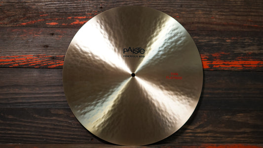 Paiste 18" Formula 602 Thin Flatride Cymbal - 1452g