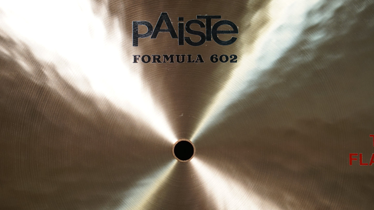 Paiste 18" Formula 602 Thin Flatride Cymbal - 1452g